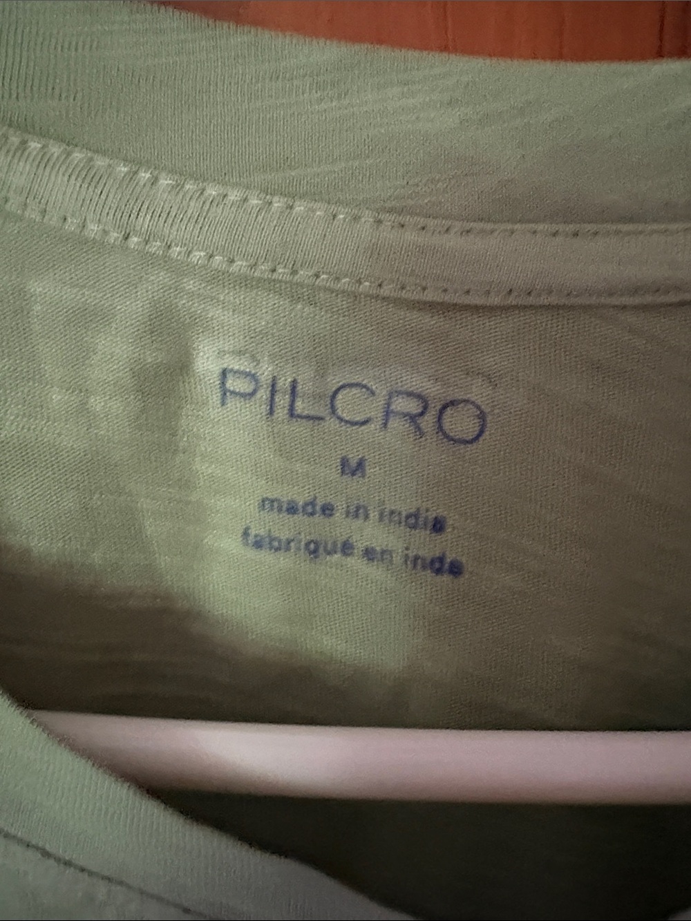 Pilcro Olive Green Ruched Side Tee - Picture 2 of 3